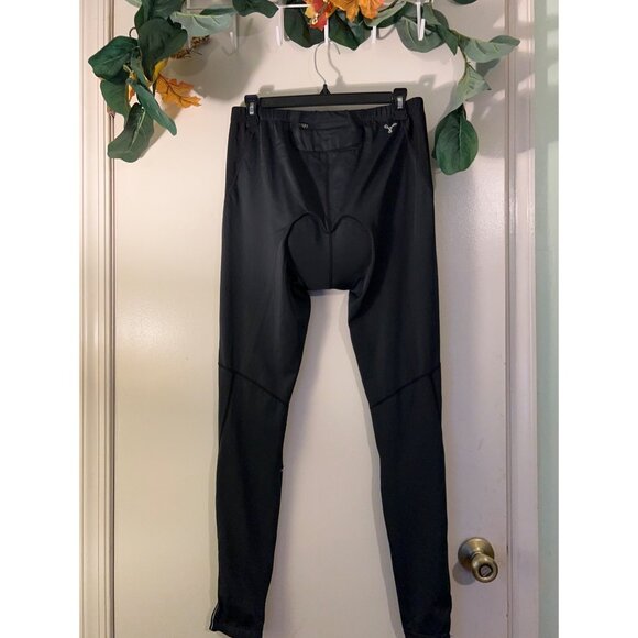 Trayl Cycling Pants Black Exercise Zip Leg Men’s XL Reflective - Picture 9 of 16